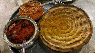 Rajasthani Most Famous Khoba Roti😱😱 आधा लीटर घी खा जाते हैं लोग इस रोटी के साथ😳😳 Indian Street Food