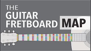 The guitar fretboard MAP