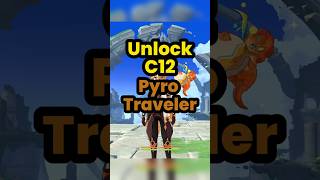 Unlock c12 PYRO Traveler #genshinimpact #pyrotraveler #genshin