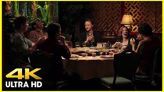 IT Chapter Two (2019) - The Losers Club Reunion Dinner Scene (Open Matte) (4K UH