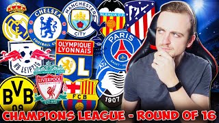 My Champions League 2019/20 ROUND OF 16 [LEG 2] PREDICTIONS!