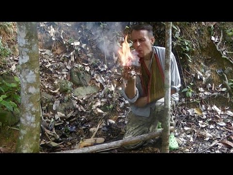 One-handed Fire Starting Techniques - YouTube