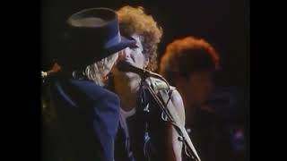 Bob Dylan &Tom Petty -  Knockin' On Heaven's Door (1986) Live