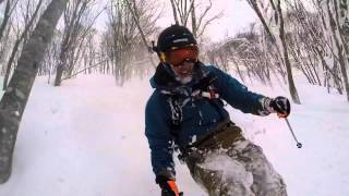 Japan nozawa onsen Powder paradise