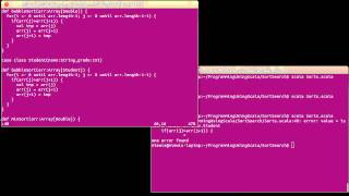 Sorting Other Things (using Scala)
