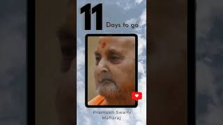 11 Days to Go | Pramukh Swami Maharaj 100 #shorts #satsang #psm100 #swaminarayan #psm100yrs #baps