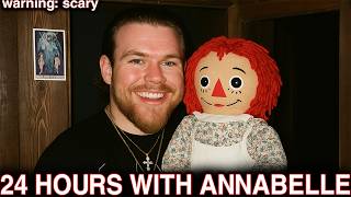 24 HOURS With The REAL Annabelle (She Threatened To Kill Me) | HORRIFYING Paranormal Activity