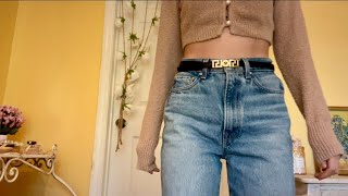 ASMR Unboxing | Versace Greca Goddess Leather Belt