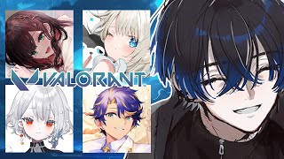 【VALORANT】ﾌﾙﾊﾟｯ!!!!!!!!!!!   w/アステル・レダ、緋月ゆい、絲依とい、白那しずく【青桐エイト/ネオポルテ】