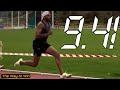 Marcell Jacobs runs 9.4 in training and is ready to break Usain Bolt's World record
