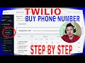 ✅  How To Buy Twilio Virtual Phone Number 🔴