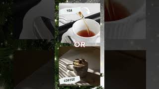 ⚠️The Magic of Winter: Tea or Coffee? Which Drink Will Warm You Up? 🫖☕️