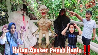 HAH! ADA HANTU POCONG KUNTILANAK DAN KUYANG !! |eybel channel