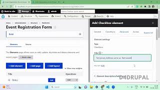 Conditional fields in webform module Drupal 9, Drupal 10 | D4Drupal