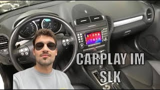 SLK R171 Radio Ausbauen // Apple CarPlay Radio Einbauen || SNZL