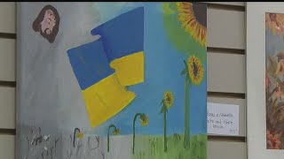 Boardman YMCA sells sunflower art for Ukraine