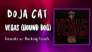 Doja Cat - Vegas (Hound Dog) - Karaoke Instrumental w/ Backing Vocals