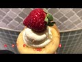 creamy strawberry crepe japanese street food