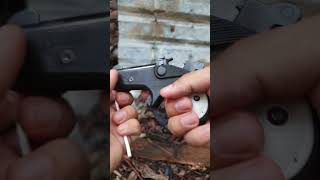 Mexican Pellet Pistol .177 or 4.5 mm caliber Mendoza Derringer PK-62-3 Munisalva #pistol #pelletguns