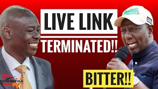 ANGRY RUTO ORDERS LIVE LINK TO WAMALWA \u0026 RIGGY G'S EVENT TO BE TERMINATED!