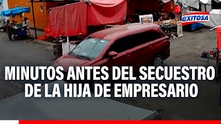 🔴🔵 Difunden nuevas imágenes de minutos antes del secuestro de la hija de empresario frigorífico