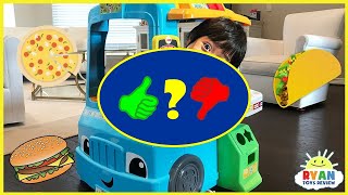 Pretend Play Food Toys Cooking Foods Truck! Fisher Price Laugh & Learn educational - Video Review