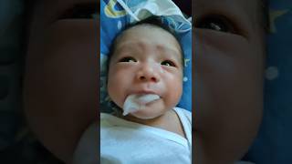 Normal lang po ba ang pag-Lungad ni baby sa Bibig at sa Ilong? #CalvinMikko #Lungad  #Newbornbaby