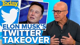 Former Facebook Australia boss reacts to Elon Musk's Twitter takeover | Today Show Australia