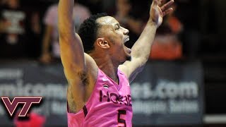 Virginia Tech's Justin Robinson Record-Breaking Night