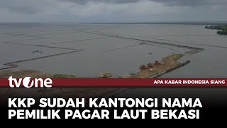 Pagar Laut di Perairan Bekasi, KKP: Ada Indikasi Penyalahgunaan | AKIS tvOne