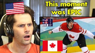American Reacts to Canada's BEST Hockey Goals