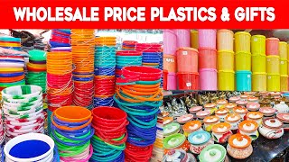 Wholesale விலையில் Home Need Plastics | Cheapest Kitchen Cookware Products| Pooja \u0026 Hotel Equipments