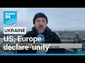 US, Europe declare 'unity' against Moscow over Ukraine crisis • FRANCE 24 English