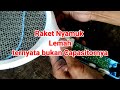 Raket Nyamuk Setrumnya lemah, bukan kapasitornya #repair #perbaikanperalatanelektronik