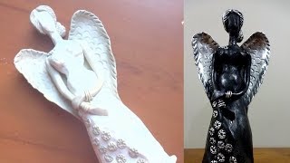 PLASTIC BOTTLE CRAFT IDEA / DIY ANGEL