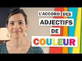 Adjectifs de Couleur - Accord en français