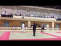 2016.10 16.大田区秋季柔道大会重量級の部、三木選手の1回戦