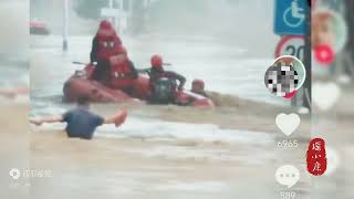 广西暴雨水淹桂林全城，50年没见过这场面？太怕了