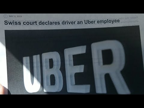 Switzerland Court Rules An Uber Drivers Is An Employee! - YouTube