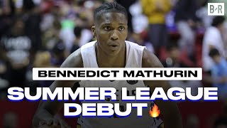 Bennedict Mathurin Came Ready In His NBA Summer League Debut