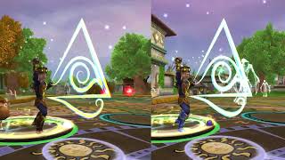 Wizard101: *NEW* SPELL CAST ANIMATIONS - SIDE-BY-SIDE - SPRING 2026 TEST REALM