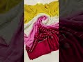 pure viscose georgette saree trending saree fashion viscose festival shorts video yt shorts