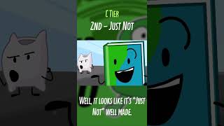 My TOP 3 WORST TPOT Team Jingles #shorts #bfdi #tpot