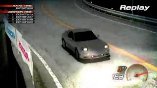 Initial D extreme stage (ps3 gameplay) Enlace:FD3S vs.nakazato:BNR32