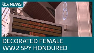 Mother who became most highly decorated WW2 spy honoured | ITV News