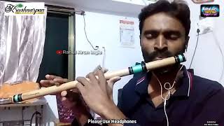 Humko hamise churalo on flute Scale A bass Krushnarpan Flute By-Rahul Arun Ingle