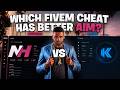 NOHWID VS Keyser Softwares | Which Fivem External Cheat HAS BETTER AIM?