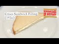 Crisco Sandwich Filling (1924) on Sandwiches of History