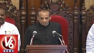 Governor's speech In Telangana Assembly - Then and Now