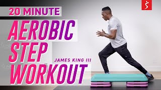 Beginner Aerobic Step Workout: FUN & MOOD BOOSTING  | 20 Minutes